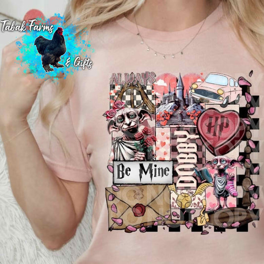 Be Mine Doby Valentine T-shirt